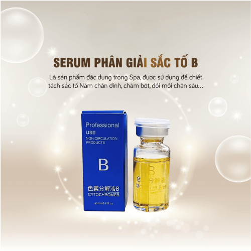 Serum B MIGA – Serum Chiết Tách Nám Chân Đinh Chàm Bớt MIGA là tinh chất trị nám sâu, chàm xanh, vết bớt