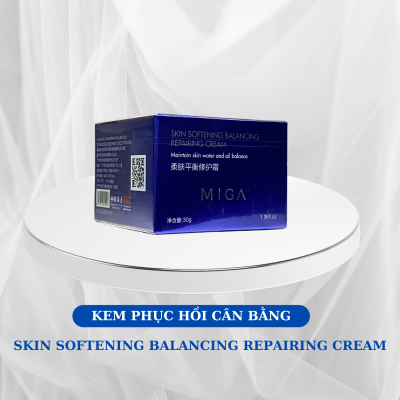 Tác dụng chính của Kem phục hồi cân bằng MIGA – MIGA Skin Softening Balancing Repairing Cream gồm hục hồi, tái tạo da, chống sẹo, liền vết thương