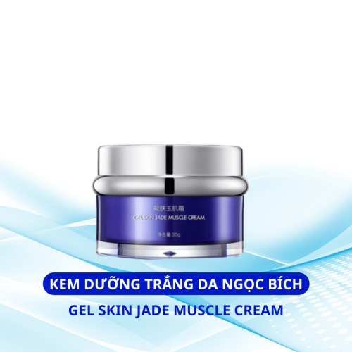 Sản phẩm hoàn hảo nhất để da được cấm ẩm sâu, phục hồi da nhanh chóng chính là sản phẩm Kem Trắng Da Ngọc Bích MIGA – Gel Skin Jade Muscle Cream MIGA